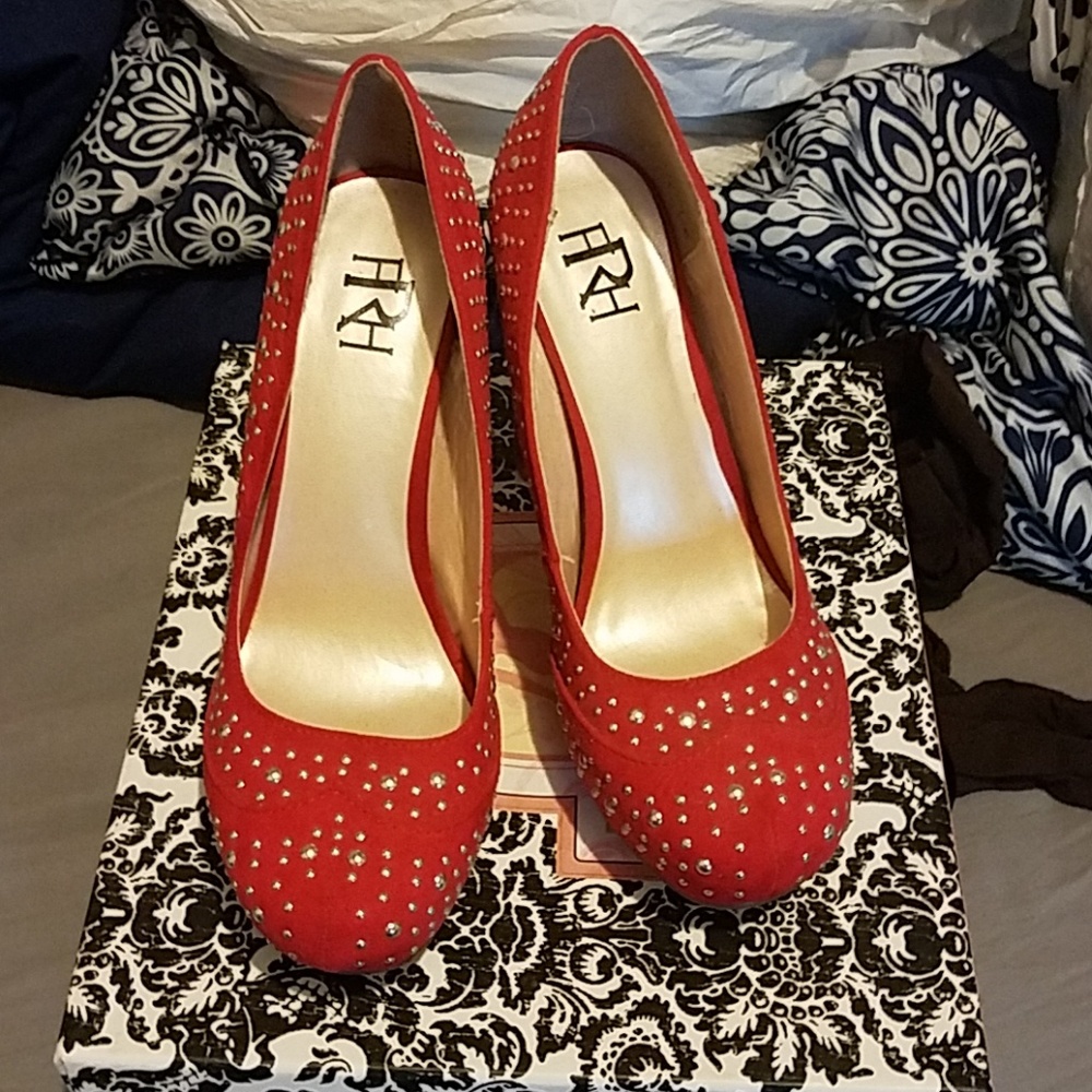 Red high heels